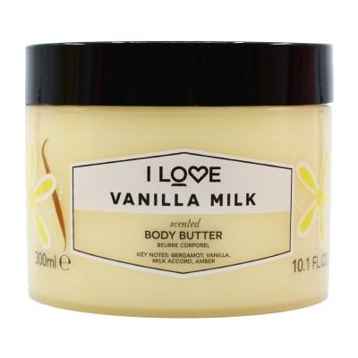 I Love tělové máslo Vanilla Milk (Body Butter) 300 ml