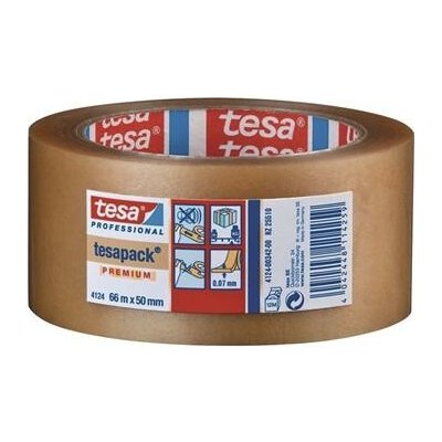 Tesa PVC lepící páska hnědá 25 mm x 66 m – Zboží Živě