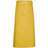 Zástěra Link Kitchen Wear Bistro zástěra X968 Yellow 100 x 100 cm
