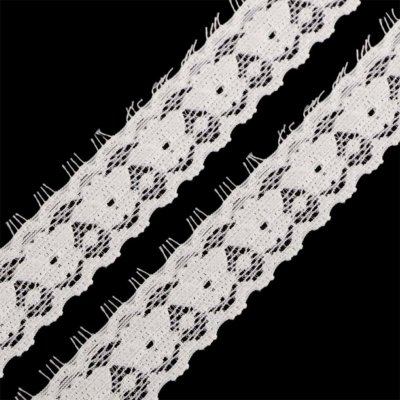 Pro Háčkování Elastická krajka 24 mm bílá – Zboží Dáma