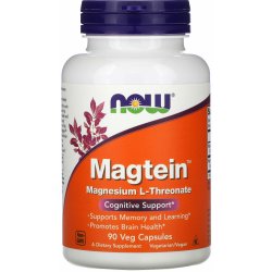 Now Foods Magtein Magnesium Threonate 90 kapslí