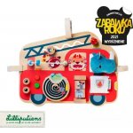 Lilliputiens dřevěný panel s aktivitami hasičský vůz – Hledejceny.cz