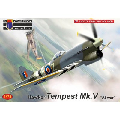 Kovozávody Prostějov Hawker Tempest Mk.V At war3x camo 1:72