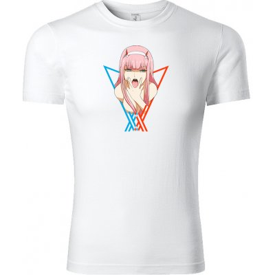 Darling in the Franxx tričko Code: 002 bílé – Zbozi.Blesk.cz