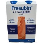 FRESUBIN 2 KCAL FIBRE DRINK PŘÍCHUŤ MERUŇKOVO-BROSKVOVÁ POR SOL 4X200ML – Hledejceny.cz