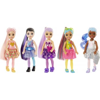 Barbie Color Reveal Chelsea třpytivá