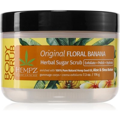 Hempz cukrový peeling Original Floral Banana 176 g – Zboží Dáma