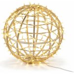 Eco Fix 3D LED svítící koule Ø 80 cm, teple bílá 24 V, hliník – Hledejceny.cz