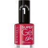 Gel lak Rimmel London Super Gel By Kate Lak na nehty barevný gelový lak 042 Rock n Roll 12 ml