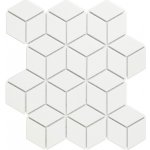 Fin PACU140 kosočtverce 4,8 x 8,3 cm bílá matná 1ks – Sleviste.cz