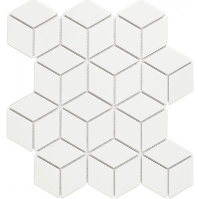 Fin PACU140 kosočtverce 4,8 x 8,3 cm bílá matná 1ks – Sleviste.cz