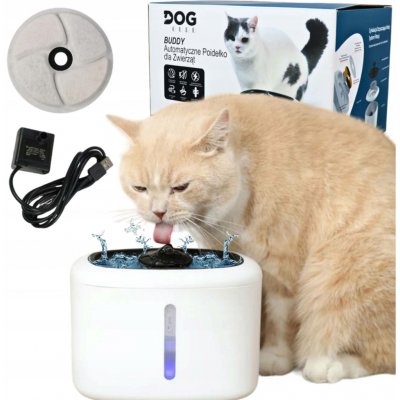 Dogguru Napáječka s fontánou plastová 2500 ml – Sleviste.cz