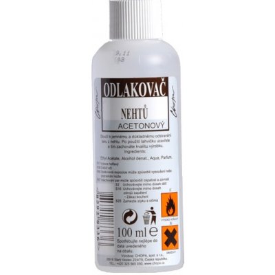 CHOPA ODLAKOVAČ s acetonem 100 ML – Zboží Dáma