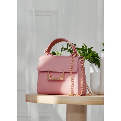 Abel & Lula Kabelka koženková se zapínáním růžová – Hledejceny.cz