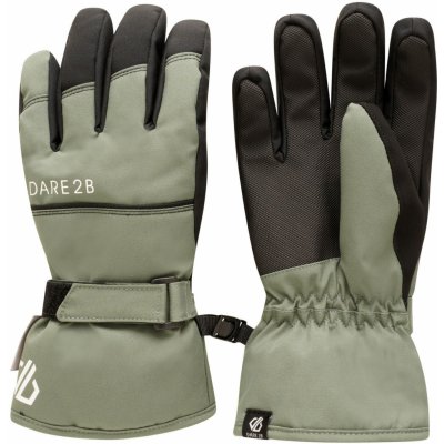 Dare2b Restart dětské zimní lyžařské rukavice zelená/černá