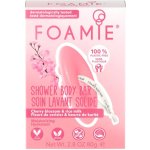 Foamie Shower Body Bar Cherry Kiss Cherry Blossom & Rice Milk 80 g – Hledejceny.cz