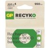 Baterie nabíjecí GP ReCyko 950 AAA 4 ks B25114