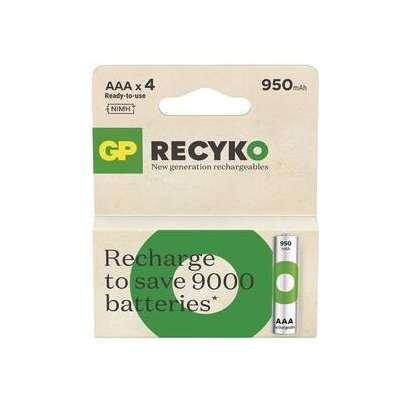 GP ReCyko 950 AAA 4 ks B25114 – Zbozi.Blesk.cz