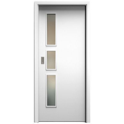 Sapeli Elegant Komfort M33 posuvné bílá perla 110 x 197 cm Satináto bílé – Hledejceny.cz