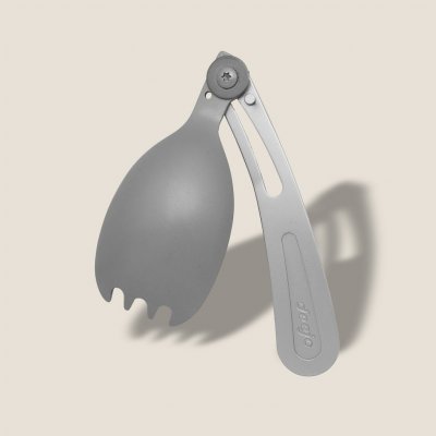 Deejo Spork YEK000 Vidlička a lžíce v jednom 39g titan naked – Sleviste.cz