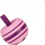 Goki Obracecí káča s proužky z bukového dřeva 3 cm Barva: fialová – Zbozi.Blesk.cz