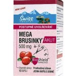 Swiss NatureVia Mega brusinky Akut 15 kapslí – Hledejceny.cz