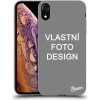 Pouzdro Picasee silikonový Apple iPhone XR - Vlastní design/motiv čiré