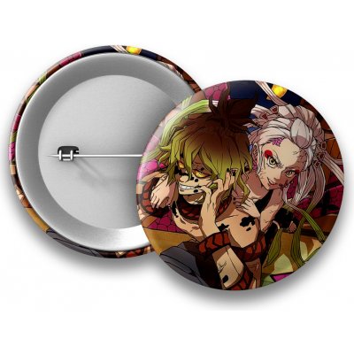 Demon Slayer Placka Daki and Gyutaro - 50 mm – Zboží Dáma