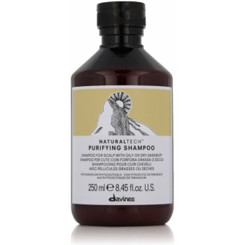 Davines NATURALTECH Purifying čistící šampon na mastné nebo suché lupy 250 ml