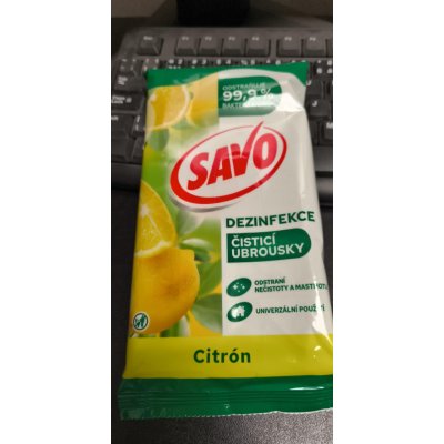 Savo Citrón Dezinfekční čistící ubrousky 30 ks – Zboží Dáma