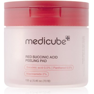 Medicube Red Succinic Acid peeling Pad 70pcs/155g – Zboží Dáma