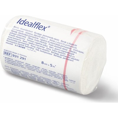 Idealflex Obinadlo elastické 8 cm x 5 m – Zbozi.Blesk.cz