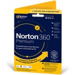 Norton 360 PREMIUM 75GB + VPN 1 lic. 10 lic. 12 mes. (21405799) – Hledejceny.cz