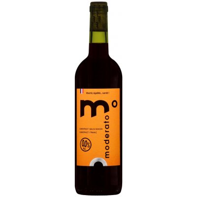 Moderato La Cuvée Originale Rouge nealkoholické červené víno 0,0 % 0,75 l (holá láhev) – Hledejceny.cz