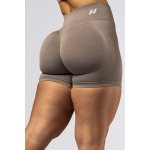 Nebbia High-waist push-up šortky Power 893 light brown – Hledejceny.cz