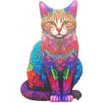 Kruzzel 22878 Dřevěné kočka 38 x 24 cm 130 dílků – Zboží Dáma Kruzzel 22878 Dřevěné kočka 38 x 24 cm 130 dílků – Zboží Dáma