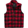 Pánská vesta Teddyfleece Vest Men červená černá