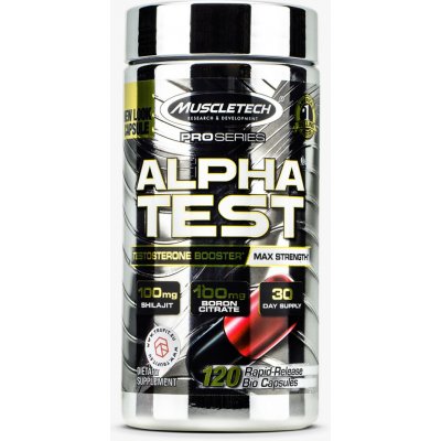 MuscleTech Alpha Test 120 kapslí – Zbozi.Blesk.cz