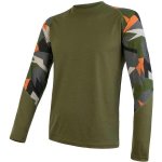 Sensor Merino IMPRESS triko safari/camo – Zboží Mobilmania