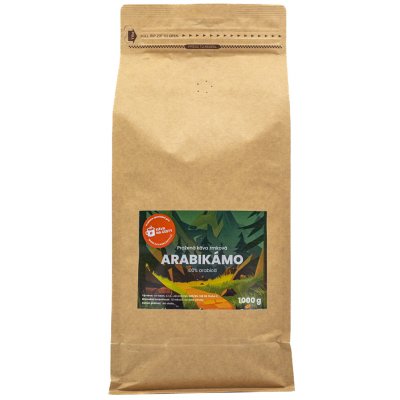 Káva na cesty Arabikámo zrnková 1 kg – Hledejceny.cz