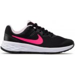 Nike Revolution 6 black/pink foam/hyper pink – Zbozi.Blesk.cz