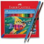 Faber-Castell 1442 akvarelové 24 ks + štětec – Hledejceny.cz