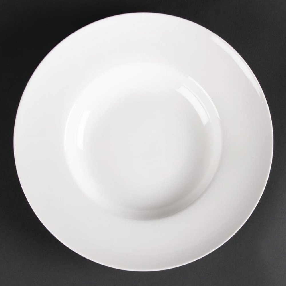 LuminaFineChina Lumina hluboké talíře na těstoviny nebo polévku Fine China  205mm malé | Srovnanicen.cz