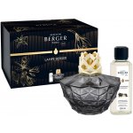 Maison Berger Paris sada katalytická lampa Kali černá a náplň Vanilla Magnificence Velkolepá vanilka 250 ml – Zboží Dáma