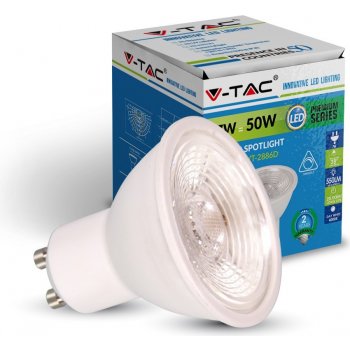 V-tac GU10 LED žárovka 7W Studená bílá