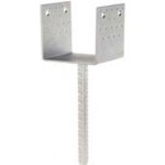 Kotevní patka HPM TEC U2 Rozměry: 71x60x4 mm (16x200mm) – Hledejceny.cz