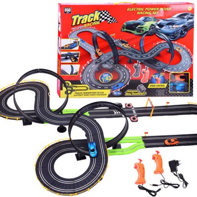 Joko Autodráha Racing Track se dvěmi autíčky 787 cm – Zboží Mobilmania