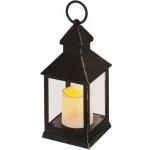 EMOS lucerna antik černá blikající 3x AAA vnitřní vintage časovač DCLV02 – Zbozi.Blesk.cz