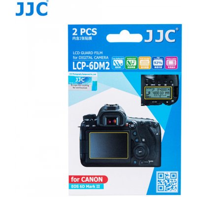 JJC LCP-70D ochranná fólie LCD pro CANON EOS 6D Mark II – Zboží Živě