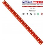 Merkur ND 110 Úhelníky 25 dírek 25ks – Zboží Živě